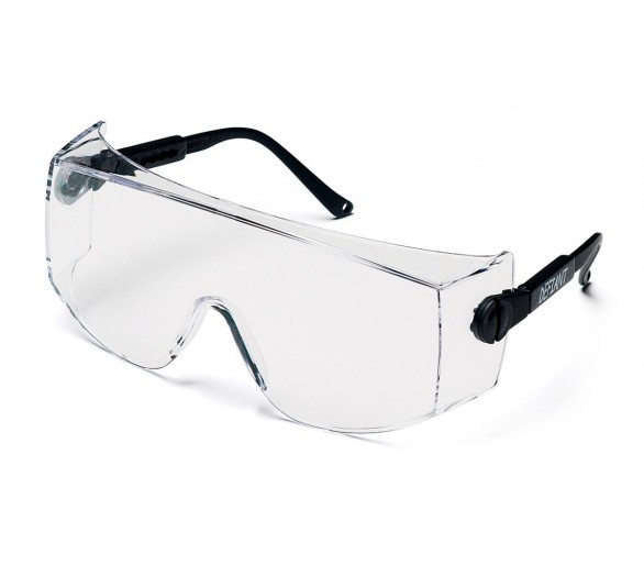 Defiant ESB1010SJ, occhiali, lati neri, trasparente