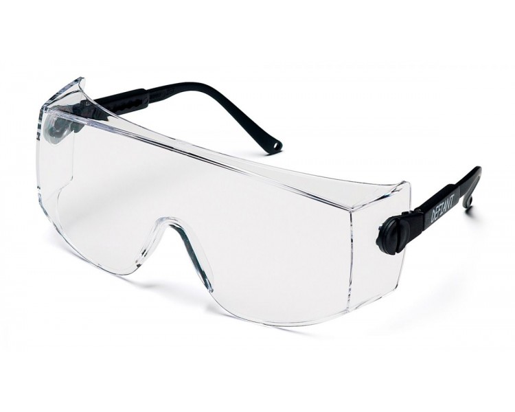 Defiant ESB1010SJ, защитные очки, черные по бокам, прозрачный