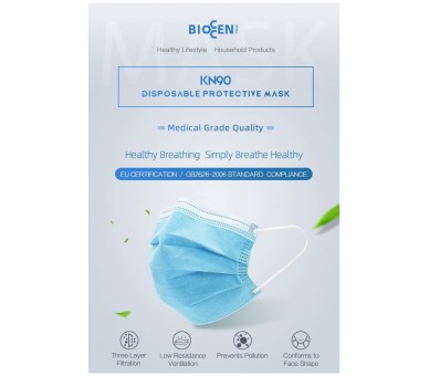 3-layer disposable face medical mask - 10 pieces