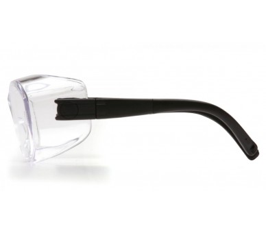 OTS ES3510SJ, védőszemüveg, fekete oldala, tiszta