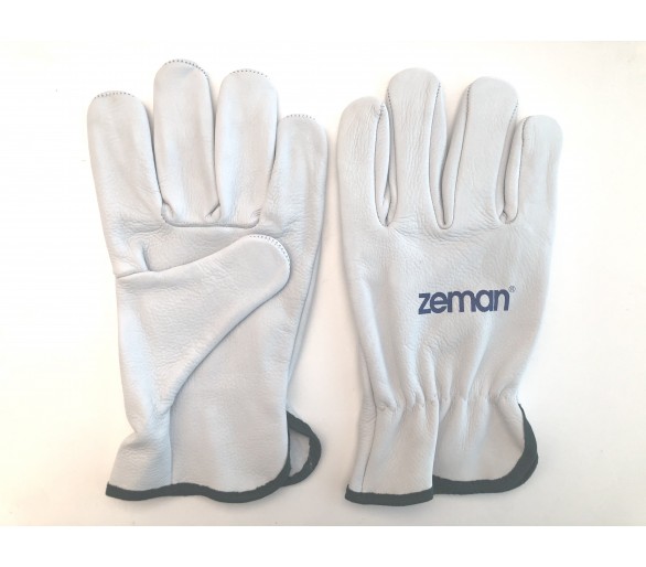 ZEMAN® DRIVER full leather work gloves - Natural