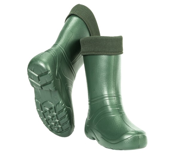 Kolmax EVA WOMEN 33 WELLINGTON botas de goma de invierno de mujer verde
