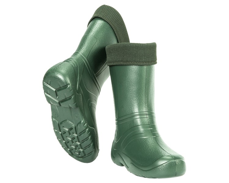 Kolmax EVA WOMEN 33 WELLINGTON botas de borracha de inverno de mulher verde