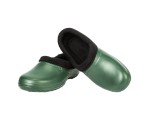 Kolmax EVA CLOG POLAR papuče s kožušinovou olivovo zelenou farbou
