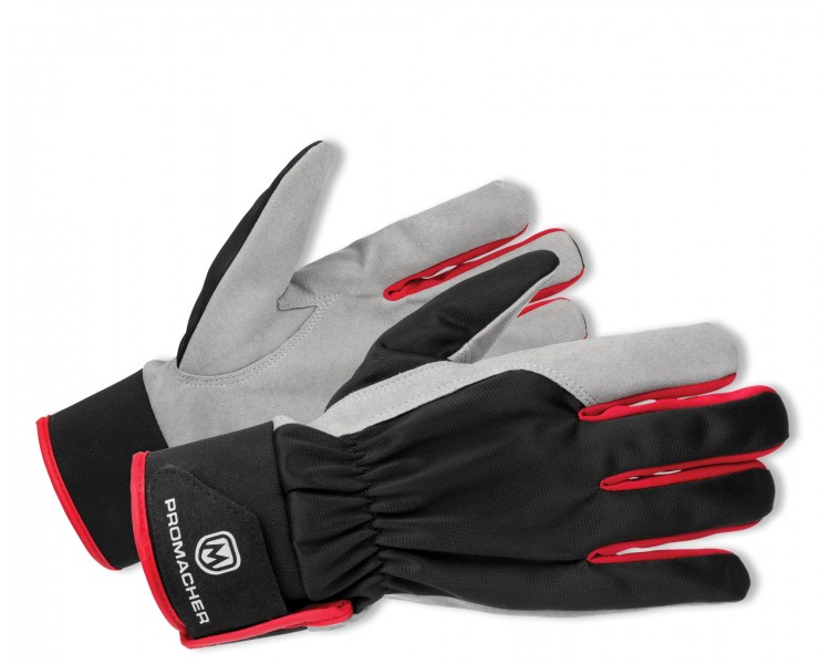 ProM CARPOS VELCRO Gloves grey/red