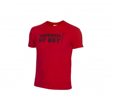 ProM HARDWORKER T-Shirt red/black