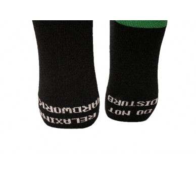 BENNONKY Black/Green Socks
