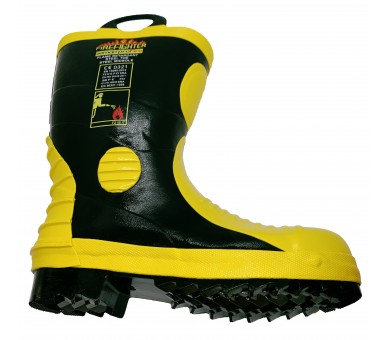FIRESTAR-H F2I rubber firefighting action boots