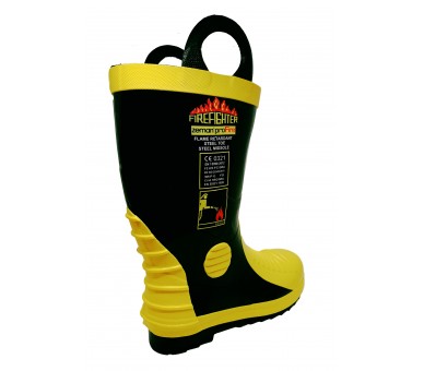 FIRESTAR-H F2I rubber fire fighting boots
