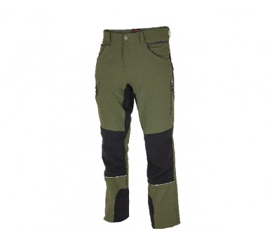 Kalhoty FOBOS zelená/černá
