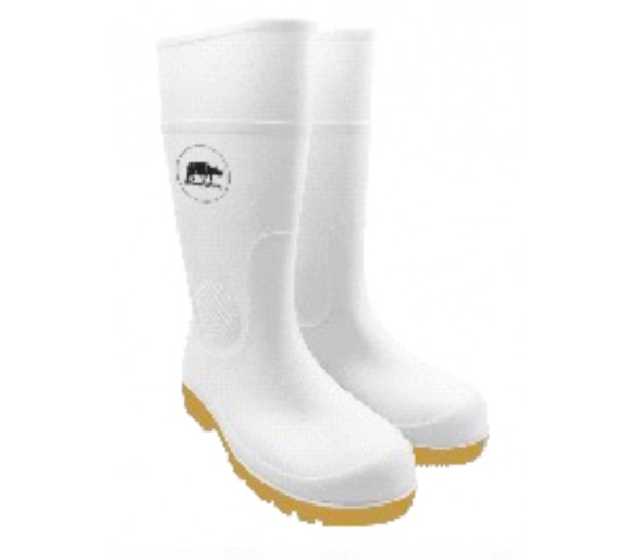 RHINO SHOE Stivali da pioggia AquaMax O4 bianchi