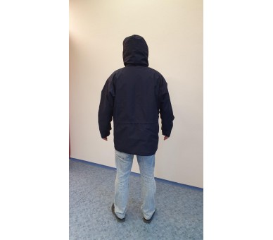 Autostadt Men&#39;s work insulated jacket, blue Size M