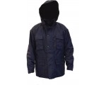 Autostadt Men&#39;s work insulated jacket, blue Size XL