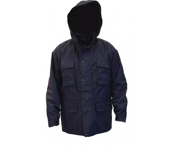 Autostadt Men&#39;s work insulated jacket, blue Size XXL
