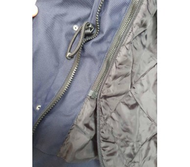 Autostadt Men&#39;s work insulated jacket, blue Size XXXL