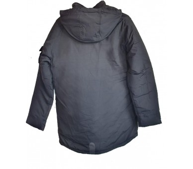 Autostadt Men&#39;s work insulated jacket, black Size M