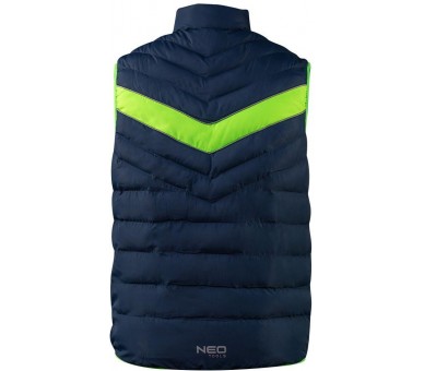 NEO TOOLS Men&#39;s work vest premium, blue-green Size M/50