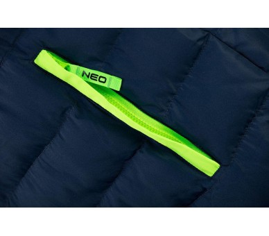 NEO TOOLS Férfi munkamellény prémium, kék-zöld M/50-es méret