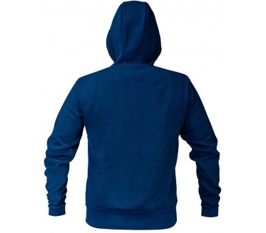 NEO TOOLS Men&#39;s premium fleece sweatshirt, two-layer, blue-green Size S/48