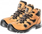 NEO TOOLS حذاء للكاحل من جلد النوبوك S3 src، خالي من المعدن، مقاس 39