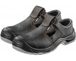 NEO TOOLS Work sandals s1 src, leather, black