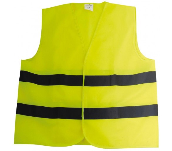 TOPEX Reflexná vesta výstražná žltá