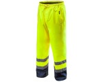 NEO TOOLS Reflexní pracovní kalhoty, nepromokavé, žluté