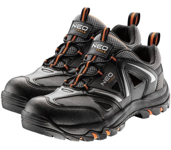 NEO TOOLS Work sandals ob, black-grey Size 41