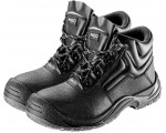 NEO TOOLS Work boots o2 src, leather, black Size 42