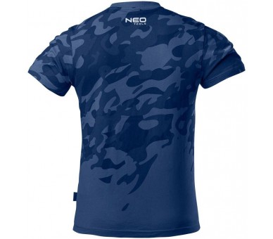NEO TOOLS 81-603 PANTSHIRT WITH CAMO, BLUE Size S