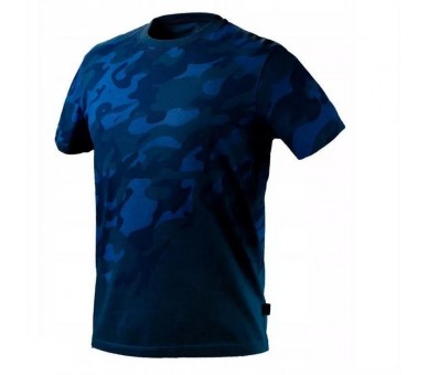 NEO TOOLS 81-603 PANTSHIRT WITH CAMO, BLUE Size XL