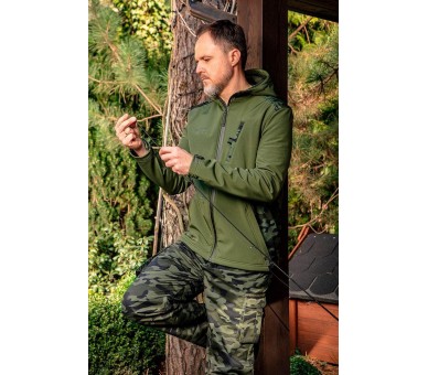 NEO TOOLS Veste Softshell camo, camouflage olive Taille M/50