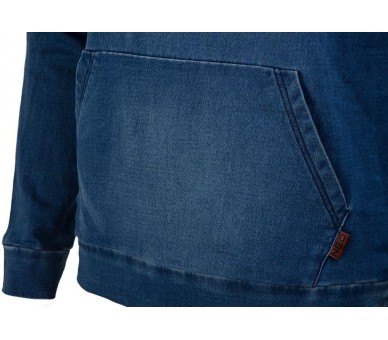 NEO TOOLS Мужская джинсовая толстовка, синяя Размер S/48