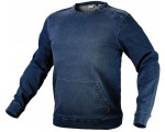 NEO TOOLS Herren-Jeans-Sweatshirt, blau, Größe M/50