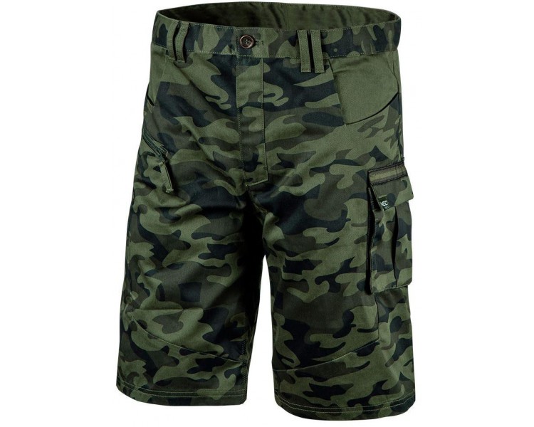 NEO TOOLS Shorts camuflados masculinos Tamanho XL/54