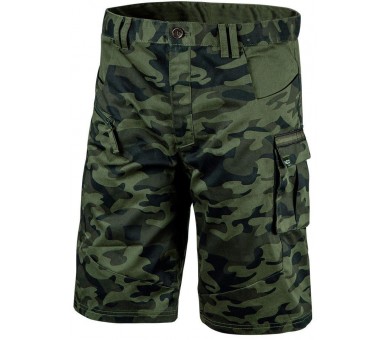 NEO TOOLS Men's shorts camo, camouflage Size XXL/56