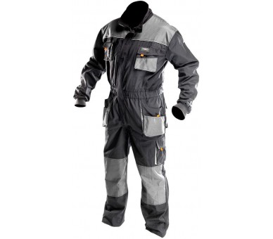 NEO TOOLS Work overall, black-grey Size M/50