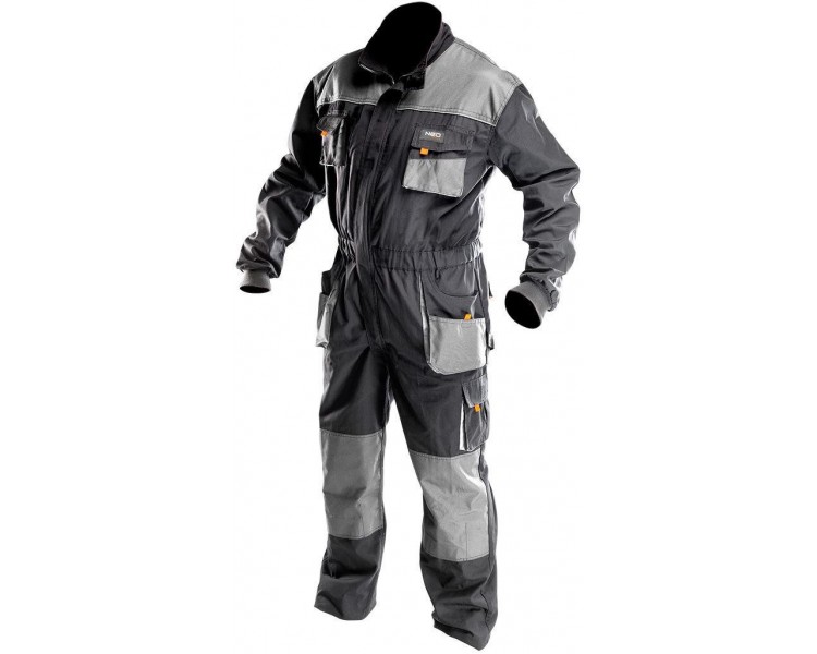 NEO TOOLS Work overalls overall, black-grey Size LD/54