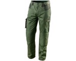 NEO TOOLS Men's work trousers camo olive