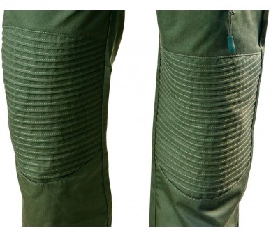 NEO TOOLS Calça de trabalho masculina camuflada verde-oliva Tamanho M/50