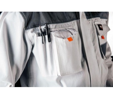 NEO TOOLS Men's work jacket white Size LD/54