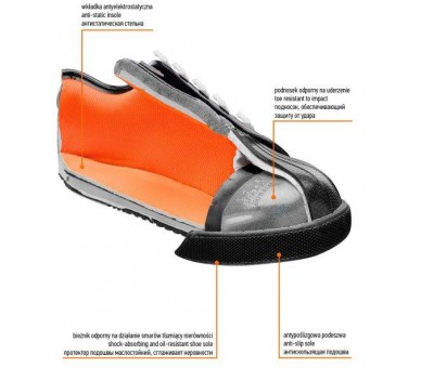 NEO TOOLS أحذية أمان SB، مقدمة فولاذية