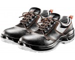 NEO TOOLS Sapatos de segurança em couro, biqueira de metal Tamanho 39