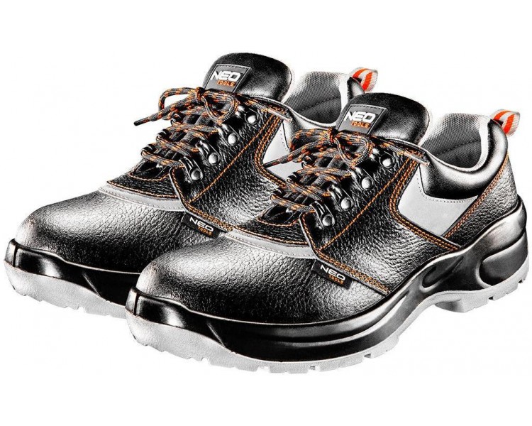 NEO TOOLS Chaussures de sécurité en cuir, bout en métal Taille 42