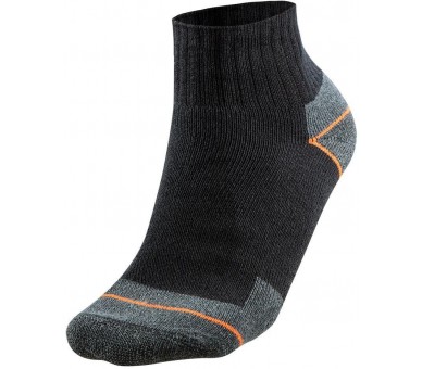 NEO TOOLS Socks short, black Size 39-42