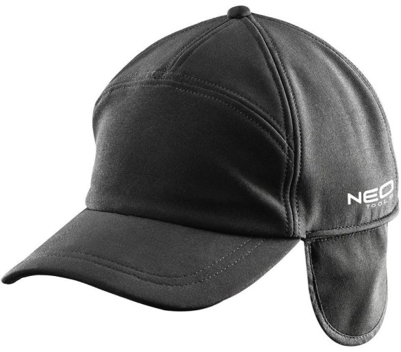 NEO TOOLS قبعة عمل باللون الأسود