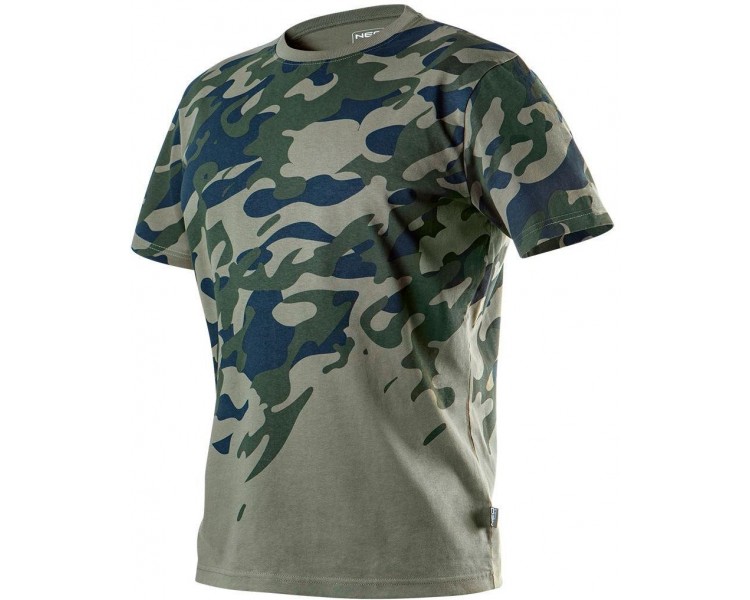 NEO TOOLS T-shirt à imprimé camouflage