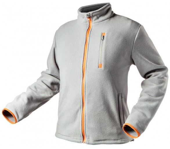 NEO TOOLS Fleece jacket, grey Size S/48