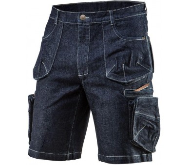 NEO TOOLS Shorts jeans masculino de segurança Tamanho XL/54