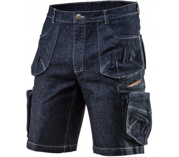 NEO TOOLS Men's denim safety shorts Size XL/54